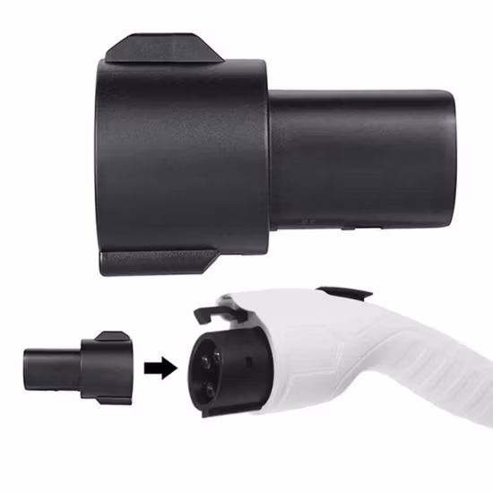 J1772 32A New Energy Vehicles Type 2 to Type 1 EV Charging Cable Charger Adapter